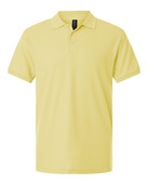 Allpro Men's Pique Polo 62800 LIGHT YELLOW Pocket