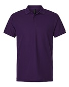 Allpro Men's Pique Polo 62800 PURPLE Pocket