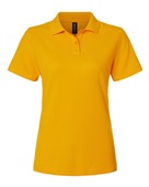 Allpro Women's Pique Polo 62800L GOLD Pocket