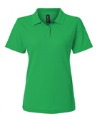 Allpro Women's Pique Polo 62800L KELLY GREEN Pocket