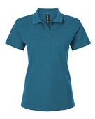 Allpro Women's Pique Polo 62800L PACIFIC BLUE Pocket