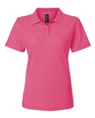 Allpro Women's Pique Polo 62800L BRIGHT PINK Pocket