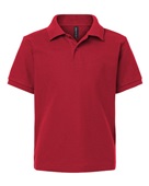 Allpro Youth Pique Polo 62800Y RED Pocket