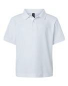 Allpro Youth Pique Polo 62800Y WHITE Pocket