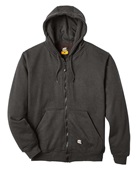 Berne Apparel Men's Heritage Thermal Lined Hooded Sweatshirt SZ101 CHARCOAL Pocket