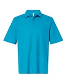 Core365 Men's Resolve CVC Performance Pique Polo CE106 ELECTRIC BLUE Pocket