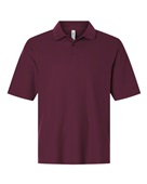 Core365 Men's Resolve CVC Performance Pique Polo CE106 BURGUNDY Pocket
