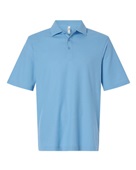 Core365 Men's Resolve CVC Performance Pique Polo CE106 COLUMBIA BLUE Pocket