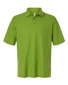 Core365 Men's Resolve CVC Performance Pique Polo CE106 ACID GREEN Pocket