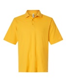 Core365 Men's Resolve CVC Performance Pique Polo CE106 CAMPUS GOLD Pocket