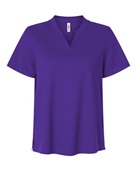 Core365 Women's Nova Performance Pique Polo CE108W CAMPUS PURPLE Pocket