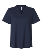 Core365 Women's Nova Performance Pique Polo CE108W CLASSIC NAVY Pocket