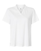 Core365 Women's Nova Performance Pique Polo CE108W WHITE Pocket