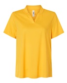Core365 Women's Nova Performance Pique Polo CE108W CAMPUS GOLD Pocket