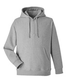 Team 365 Unisex Zone Hydrosport Heavyweight Quarter-Zip Hooded Sweatshirt TT97 ATHLETIC HEATHER Pocket