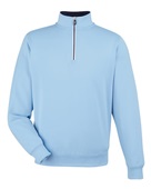 Fairway & Greene Men's Caves Tech Quarter-Zip Pullover C11512 BLUFF Pocket