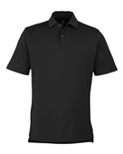 Fairway & Greene Men's USA Made Tournament Solid Tech Polo F31534 BLACK Pocket