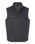 Harriton Unisex Climabloc Station Vest M723 DARK CHARCOAL Pocket