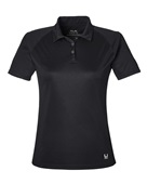 Huk Womens Lopro Solid Performance Polo H612L03 BLACK Pocket