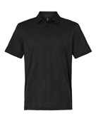 Adidas Men's Ultimate365 Textured Polo A2008 CARBON BLACK Pocket