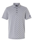 Adidas Men's Ultimate365 Jacquard Polo A2014 COLLEGIATE NAVY/ WHITE Pocket
