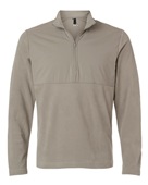 Adidas Men's Ultimate365 Cozy Quarter-Zip Pullover A2020 PUTTY BEIGE Pocket