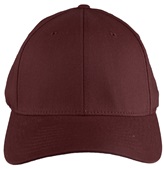 Richardson 185 Twill R-Flex Ball Caps (SOLID) MAROON Front