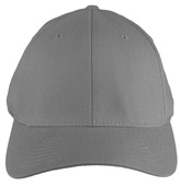 Richardson 185 Twill R-Flex Ball Caps (SOLID) GREY Front