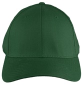 Richardson 185 Twill R-Flex Ball Caps (SOLID)  DK GREEN Front