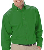 Blue Generation Men's LS Cotton Twill Shirts KELLY Pocket