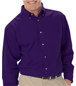 Blue Generation Men's LS Cotton Twill Shirts GRAPE Pocket