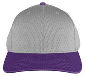 Richardson 414 Pro Mesh Adjustable Baseball Caps GREY/PURPLE (COMBO) Front