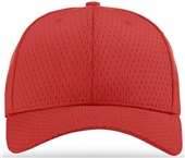 Richardson 414 Pro Mesh Adjustable Baseball Caps RED (SOLID) Front