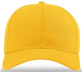 Richardson 212 Pro Twill Snapback Baseball Caps GOLD Front