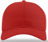 Richardson 212 Pro Twill Snapback Baseball Caps RED Front