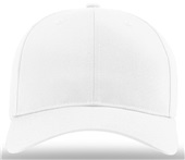 Richardson 212 Pro Twill Snapback Baseball Caps WHITE Front