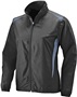  Womens Full Zip, Front Pockets, Open Bottom Jacket BLACK/GRAPHITE Pocket