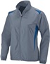 Womens Full Zip, Front Pockets, Open Bottom Jacket GRAPHITE/NAVY Pocket