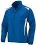  Womens Full Zip, Front Pockets, Open Bottom Jacket ROYAL/WHITE Pocket