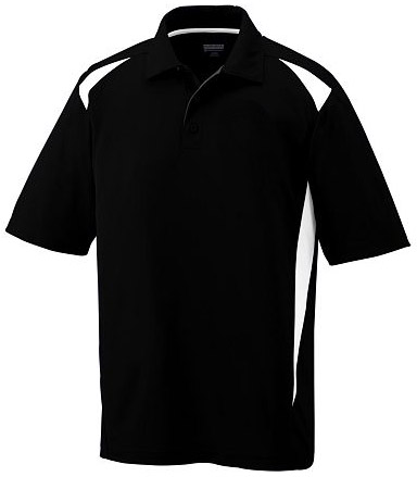 Augusta Sportswear Premier Sport Shirt BLACK/WHITE 
