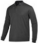 Baw Men's Long Sleeve ECO Cool-Tek Polo Shirts BLACK Pocket
