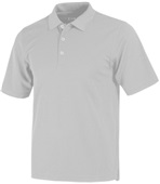 Baw Youth Short Sleeve Xtreme-Tek Polo Shirts SILVER Pocket
