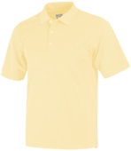 Baw Youth Short Sleeve Xtreme-Tek Polo Shirts VEGAS GOLD Pocket