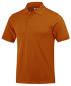 Baw Youth/Toddler Short Sleeve Everyday Polo Shirt TEXAS ORANGE Pocket
