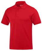 Baw Youth/Toddler Short Sleeve Everyday Polo Shirt RED Pocket