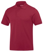 Baw Youth/Toddler Short Sleeve Everyday Polo Shirt CARDINAL Pocket