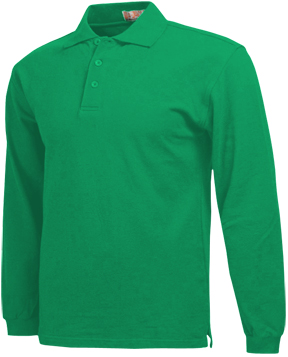 Baw Adult Long Sleeve Classic Polo Shirts | Epic Sports