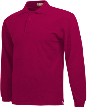 Baw Adult Long Sleeve Classic Polo Shirts | Epic Sports