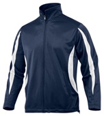 Baw Men's Crescent Tricot Outerwear Jackets NAVY/WHITE Pocket