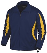 Baw Youth Crescent Tricot Outerwear Jackets NAVY/GOLD Pocket